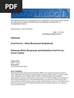 Hotel Restaurant Institutional Jakarta_Indonesia 