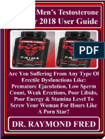 Best of Men’s Testosterone Booster 2018 User Guide_ Are You Suffering From Any Type of Erectile Dysfunctions Like_ Premature Ejaculation, Low Sperm Count, Weak Erections, Poor Libido, Poor Energy... ( PDFDrive )