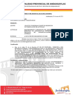 Informe #002-2022-Conformacion de Comite de Recepcion y Verificacion Deposito Municipal