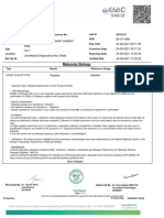 Negative COVID-19 RT-PCR Test Report for Saurabh Gharat