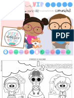 Efemerides Noviembre para Colorear