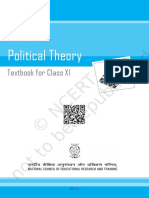 Political Theory: Textbook For Class XI
