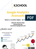 3.1 - Eduardo Sánchez - Google Analytics Avanzado