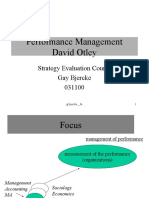 Performance Management