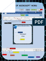 Parts of Microsoft Word: Document Area
