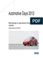 EMS Technology Automotive Days 2012