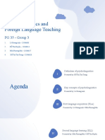 Psycholinguistics and FLT Relationship