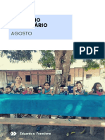 Relatório missionário agosto