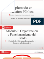 Capítulo 1.4 Sistemas Funcionales y Sistemas Administrativos
