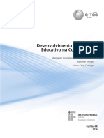 Livro Desenvolvimento de Projeto Educativo Na Comunidade