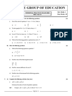 The Symbol of Merit: Solving Quadratic Equations and Word Problems in Mathematics