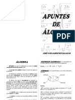 Apuntes de Algebra