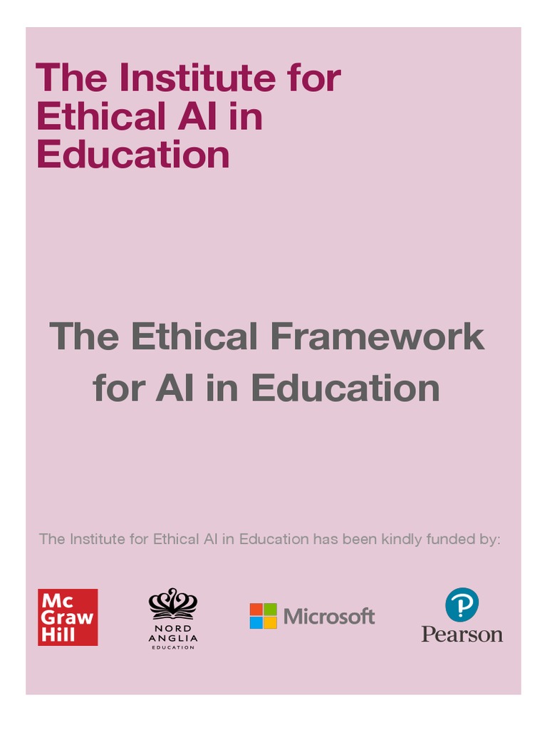 The Ethical Framework For AI in Education | PDF | Artificial ...