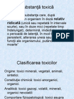 Toxi curs 2 definitii toxicitati