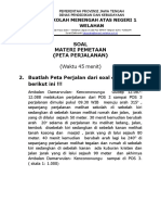 Soal Peta Perjalanan