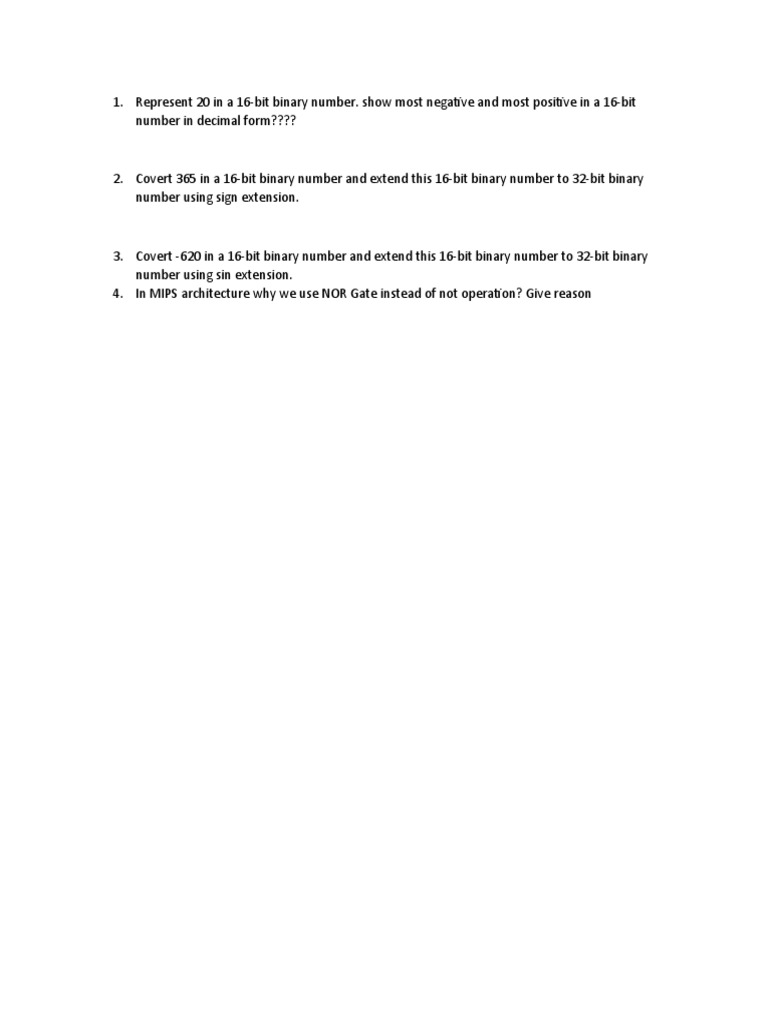 Assignment 1 | PDF | Computers