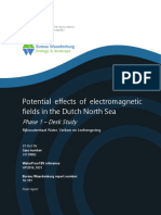 16-101 BuWareport Potential Effects of Electromagnetic Fields in The Dutch North Sea