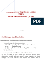 Modulation Par Impulsions Codées (MIC) Puls Code Modulation (PCM) NAJJAR M. 1