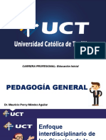 Pedagogía General Semana 2 Tema 3 y 4