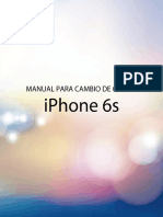 Manual Cambio de Combo Iphone 6s