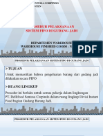 Prosedur Pelaksanaan Sistem Fifo Di GDFG