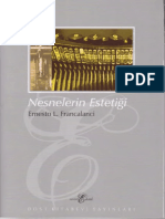 Ernesto L. Francalanci - Nesnelerin Estetiği - Dost Kitabevi