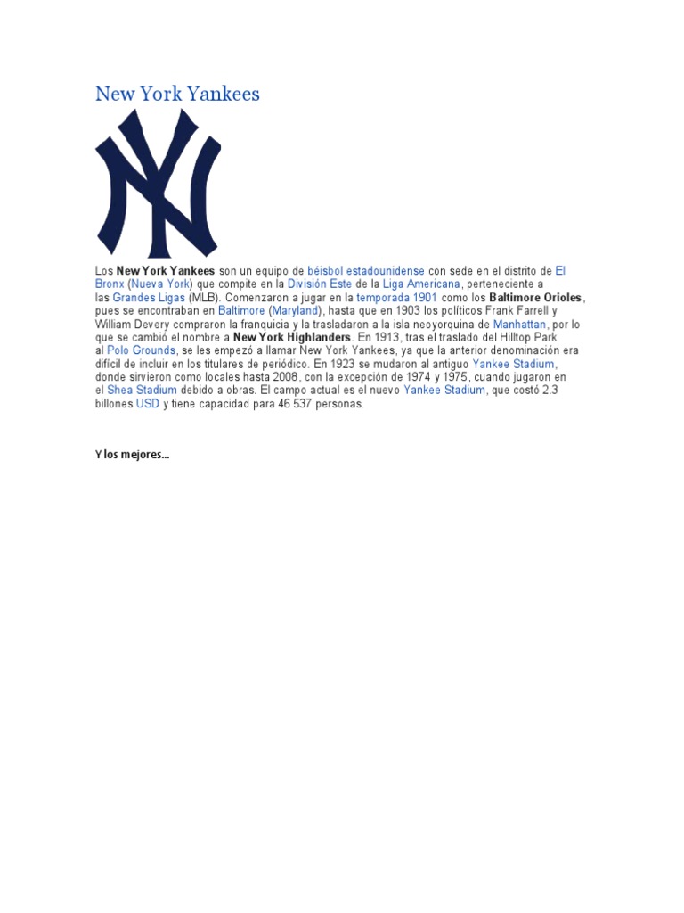 New York Yankees | PDF