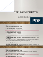 Exercícios de Títulos Executivos