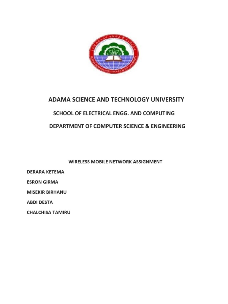 Wireless Mobile Network Assignment | PDF | General Packet Radio Service ...