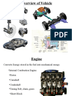 Essential systems that power and control a vehicle