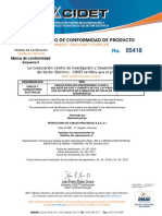 R 5418 Cables para Pistas 5Kv