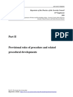 Procedura consiliul de securitate ONU