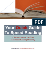 Guide To Speed Reading