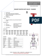 Fig 907 Resilient Seated Gate Valve Flanged