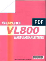 2001 Suzuki Volusia VL800 Service Manual