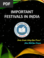 Important Festivals in India??