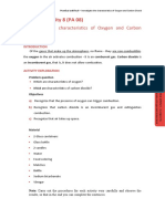 Protocolo - Investigate The Characteristics of Oxygen and Carbon Dioxid