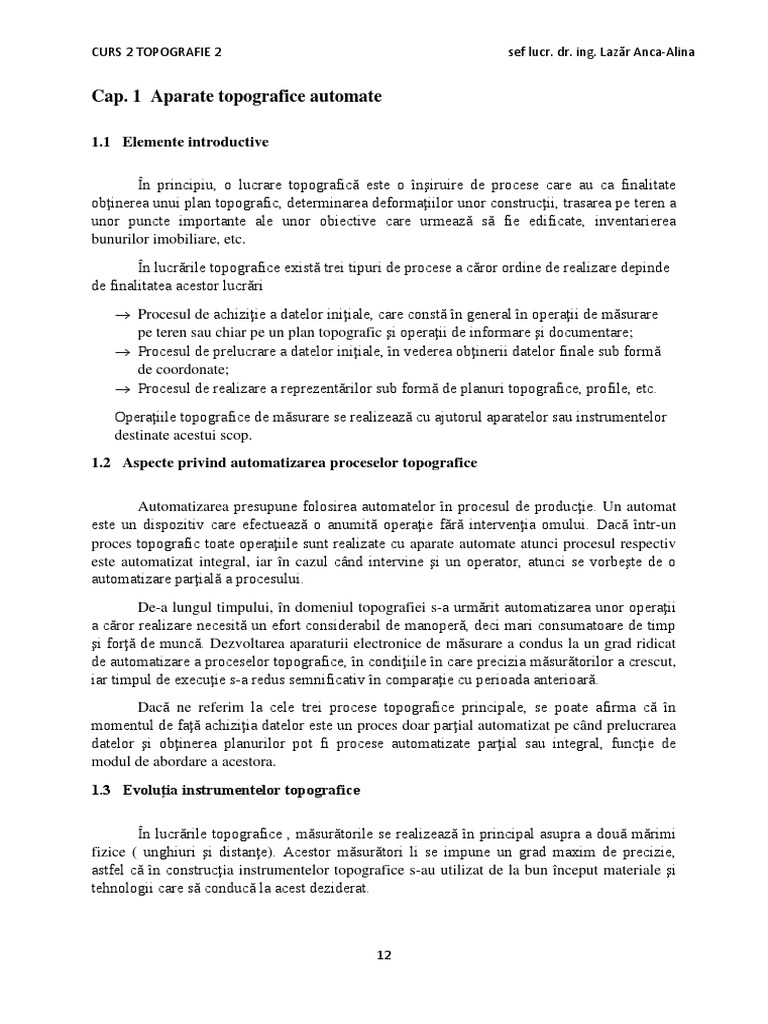 Curs 2 - TOP2 | PDF