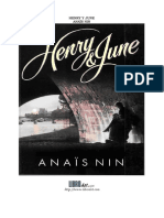 Anaís Nin Henry y June