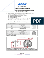 Installation Instruction: Curtis 1268 DC Sepex Motor Controller Assemblage For Electric Vehicle & Boat