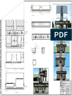 Painel vazado em acartonado cimentício