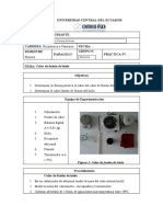 Informe Calor de Fusión de Hielo