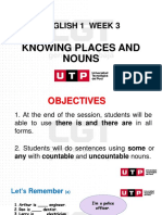 S03.s1 - E I - Knowing Places and Nouns