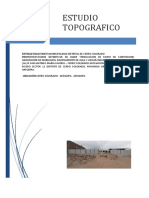 Informe Topografico Ie Cottolengo