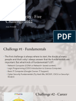 Cyber Security - Five Challenge 2022