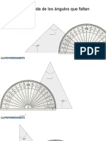 completar co  las medidas de angulos