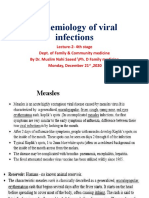 Epidemiology of Viral Infections
