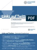 Links Auf Twitter: Wie Verweisen Deutschsprachige Tweets Auf Medieninhalte?