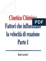 Cinetica Chimica Fattori Che Influenzano La VelocitA Di Reazione Parte I