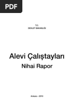 Alevi Çalıştayı Nihai Raporu